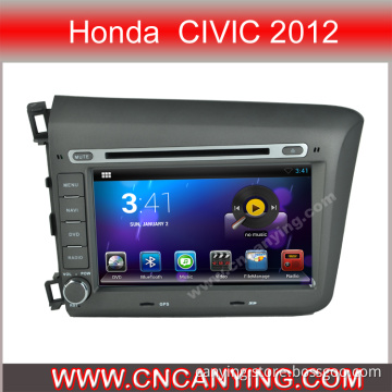 Car DVD Player for Pure Android 4.2.2 Car DVD Player with A9 CPU Capacitive Touch Screen GPS Bluetooth for Honda Civic 2012 (AD-8201)